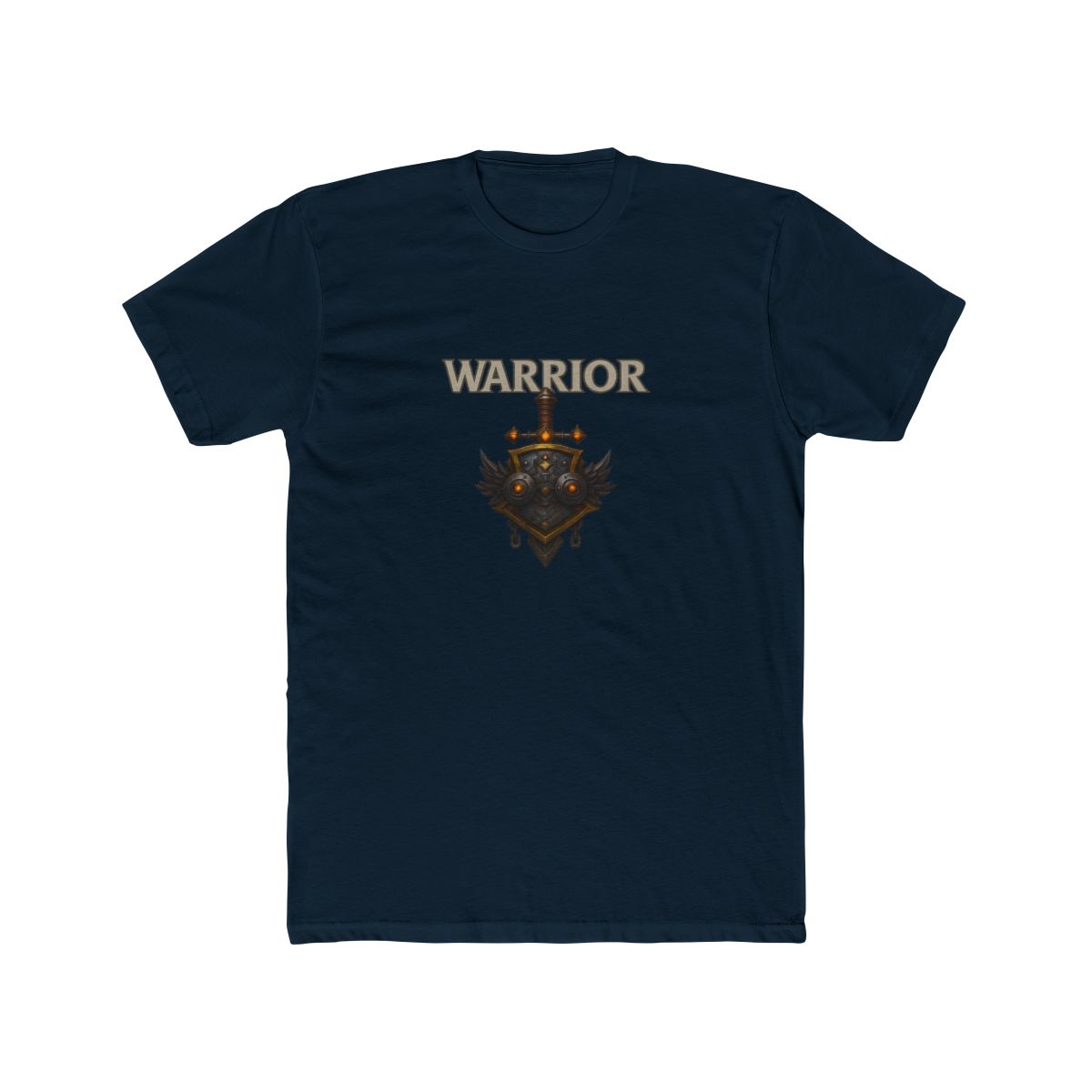 World of Warcraft Warrior Crest Tan T-Shirt