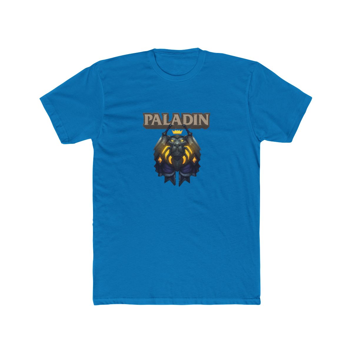 World of Warcraft Paladin Crest Tan T Shirt